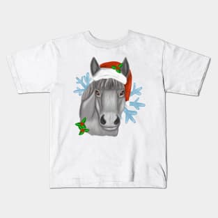 Christmas donkey Kids T-Shirt